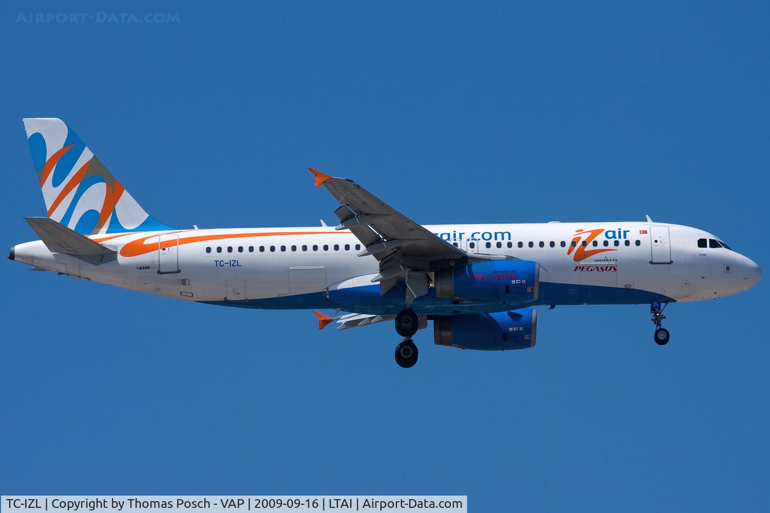 TC-IZL, 2002 Airbus A320-233 C/N 1730, I