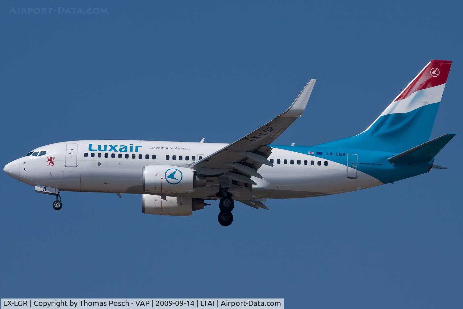 LX-LGR, 2004 Boeing 737-7C9 C/N 33803, Luxair