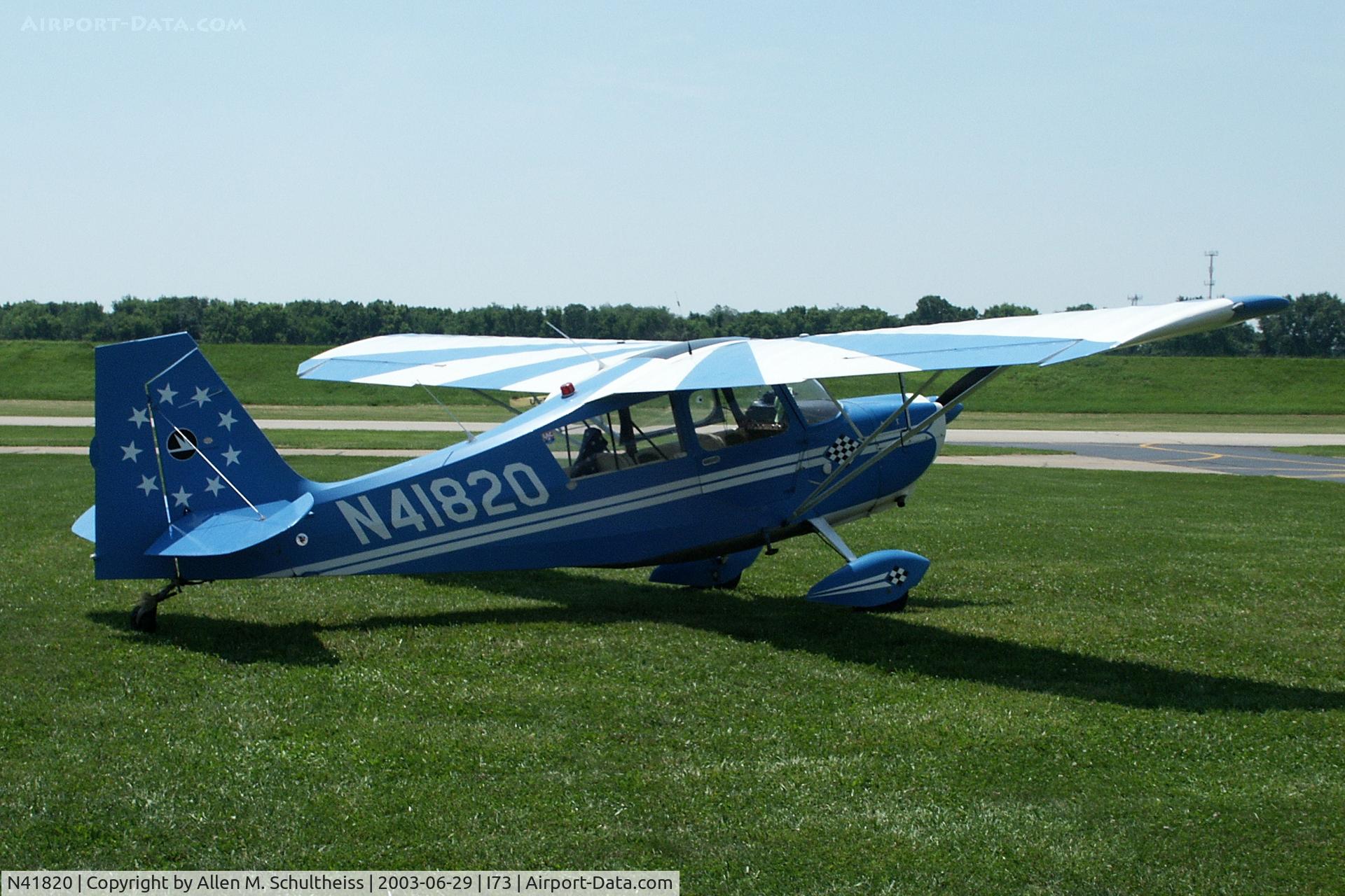 N41820, 1973 Bellanca 7ECA Citabria C/N 985-74, 1973 7ECA
