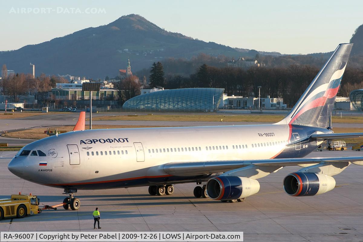 RA-96007, 1992 Ilyushin Il-96-300 C/N 74393201004, SZG Wintercharter