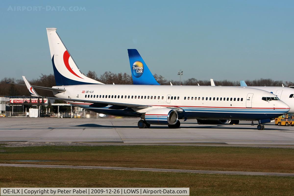 OE-ILX, 2001 Boeing 737-8DR C/N 32777, SZG Wintercharter