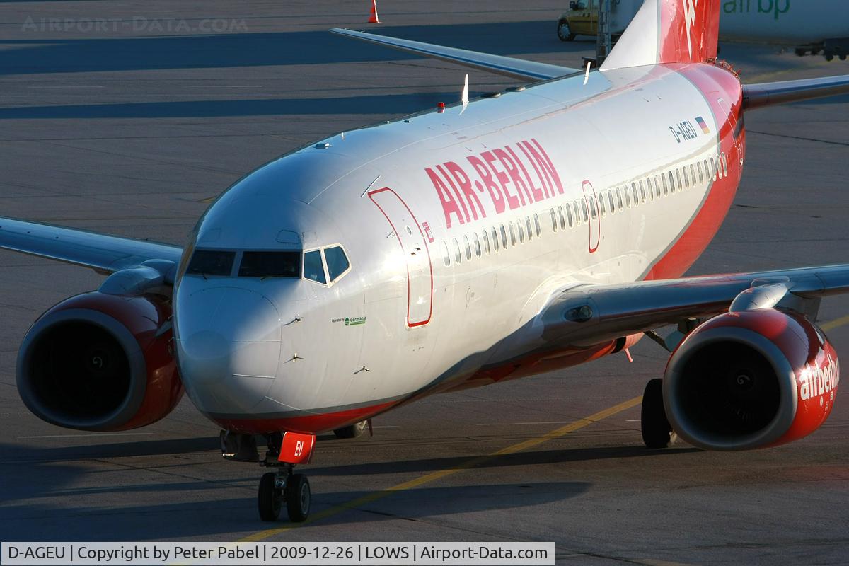 D-AGEU, 1998 Boeing 737-75B C/N 28104, SZG Wintercharter