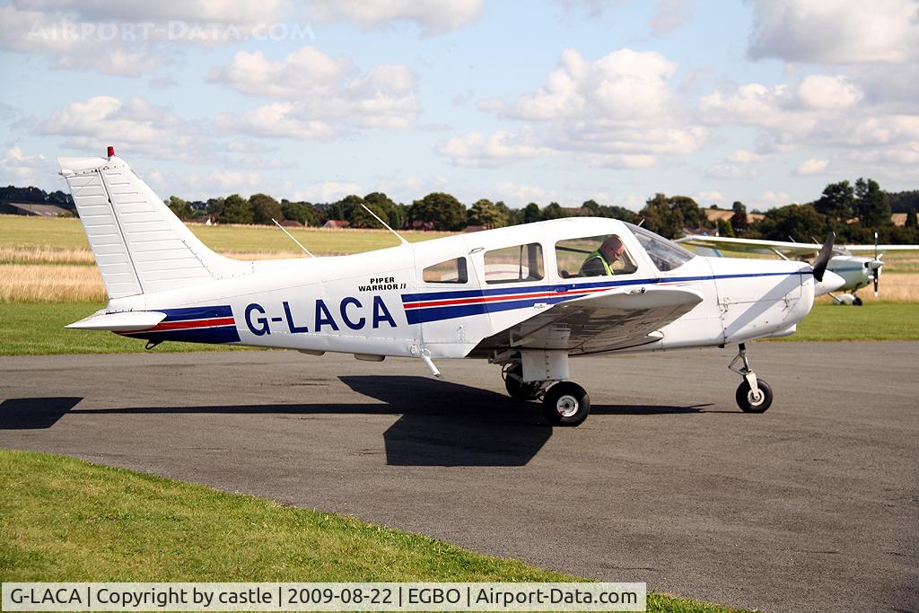 G-LACA, 1978 Piper PA-28-161 Cherokee Warrior II C/N 28-7816036, seen @ Wolverhampton