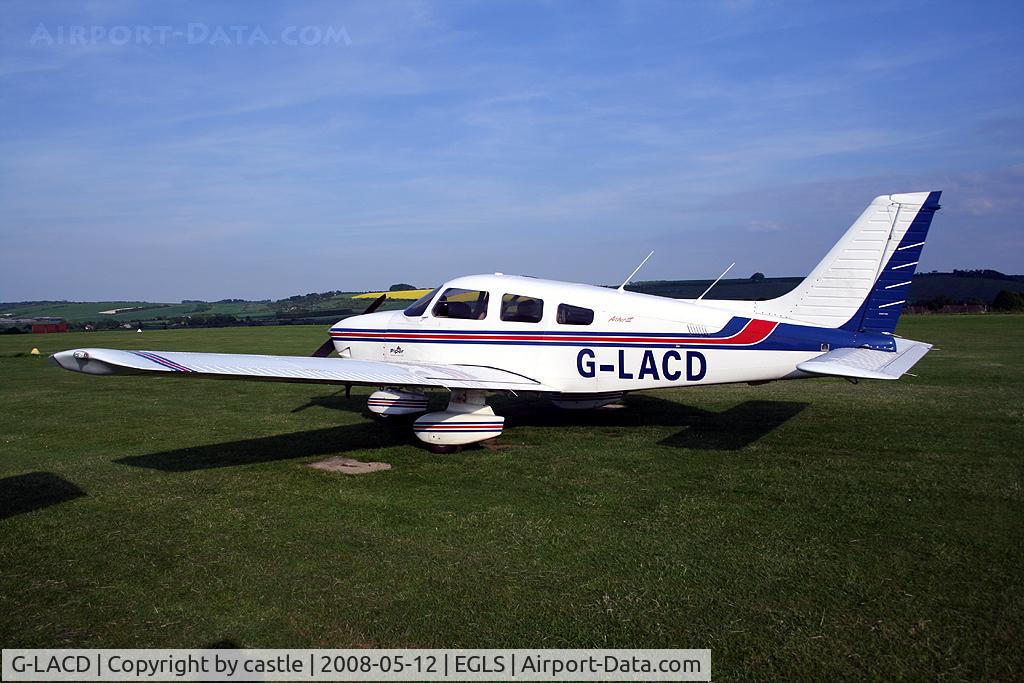 G-LACD, 1998 Piper PA-28-181 Cherokee Archer III C/N 2843157, seen @ Old Sarum