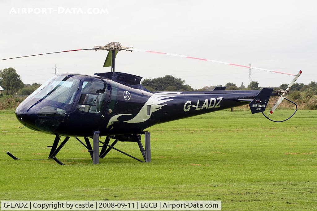 G-LADZ, 1993 Enstrom 480 C/N 5001, seen @ Barton