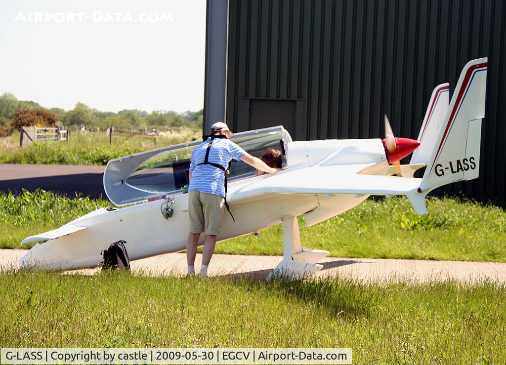 G-LASS, 1979 Rutan VariEze C/N PFA 074-10209, seen @ Sleap
