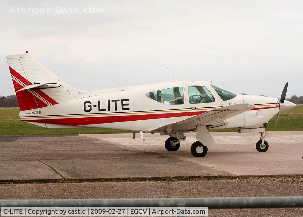 G-LITE, 1975 Rockwell International 112 Commander C/N 291, seen @ Sleap