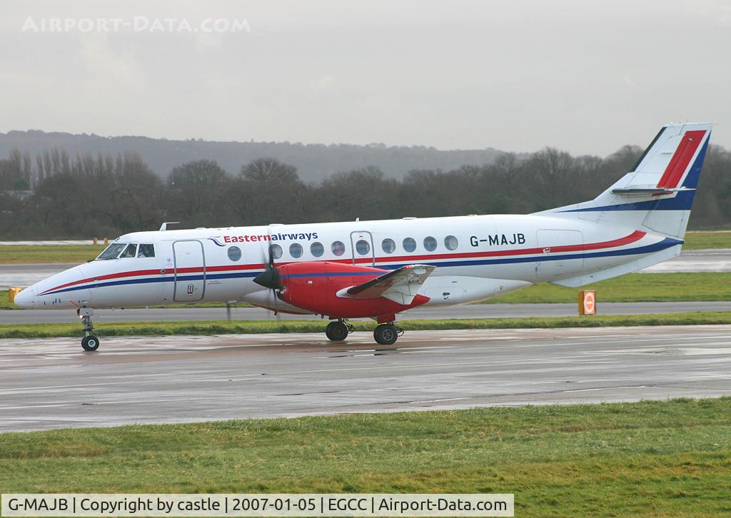 G-MAJB, 1993 British Aerospace Jetstream 41 C/N 41018, seen @ Manchester