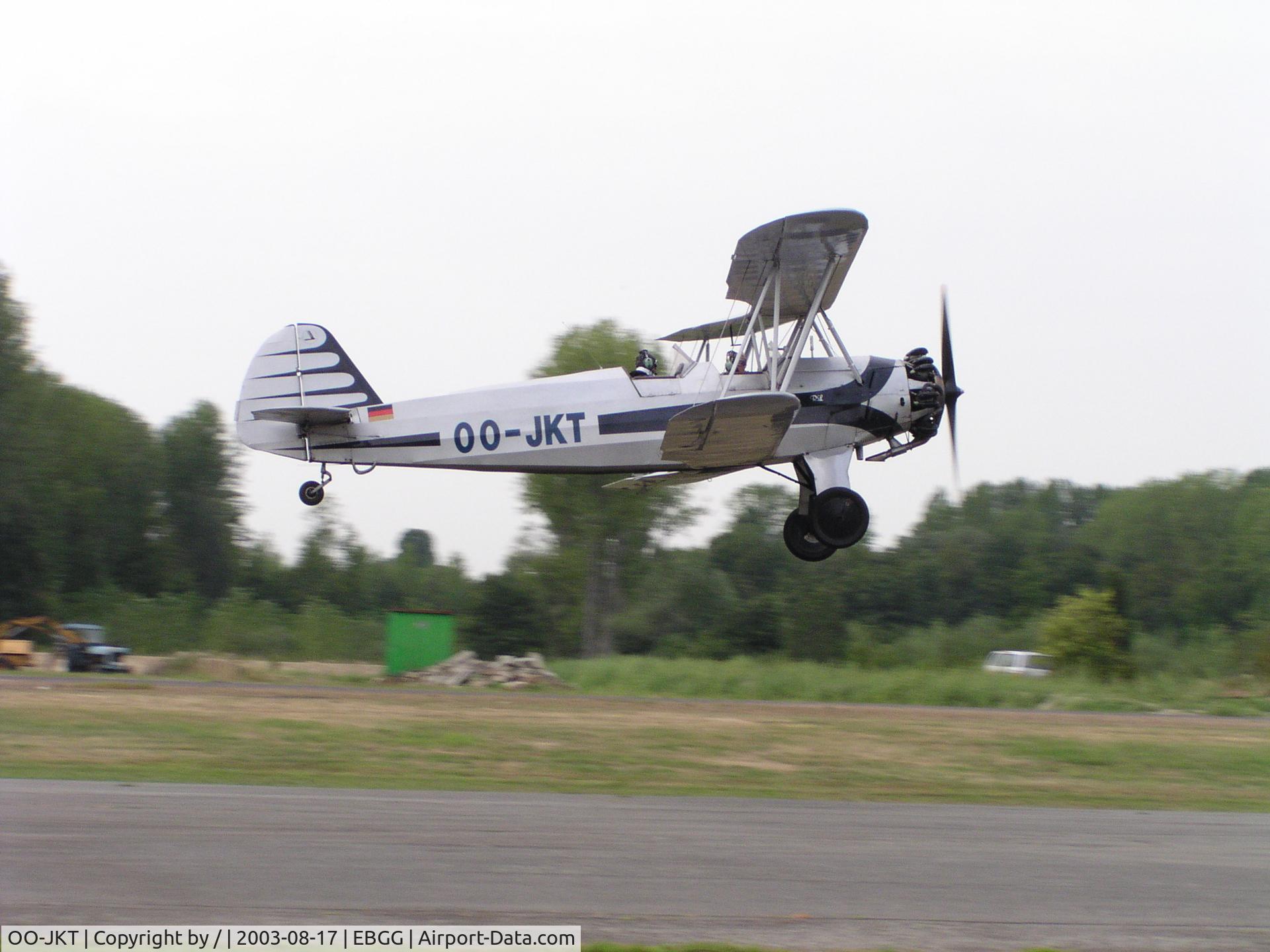 OO-JKT, 1937 Focke-Wulf Fw-44J Stieglitz C/N 183, Opendeur VZP 2003