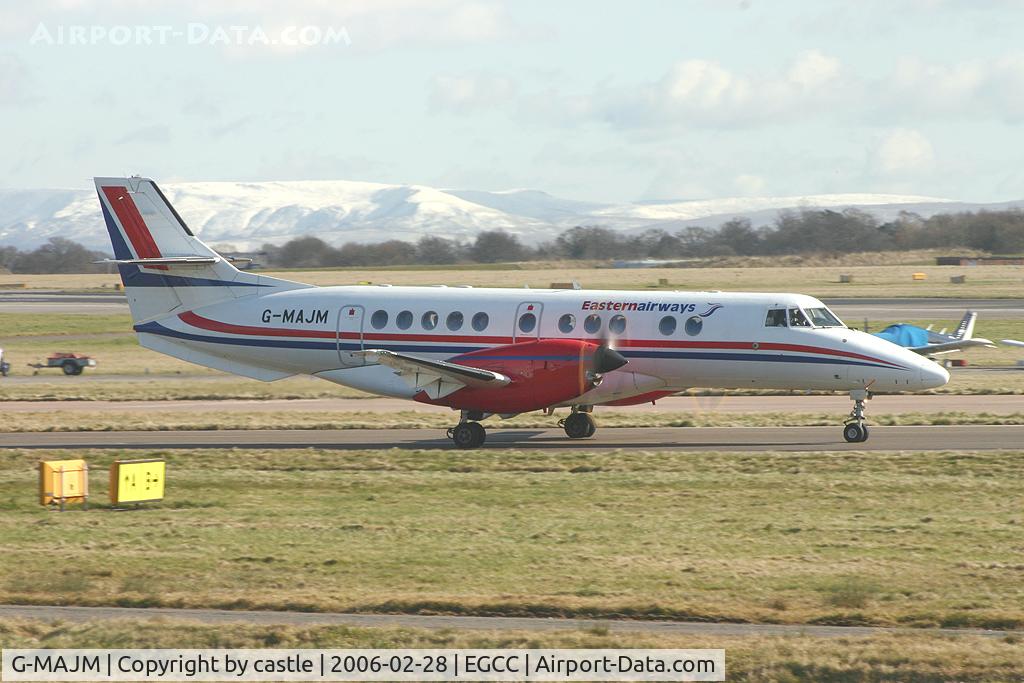 G-MAJM, 1996 British Aerospace Jetstream 41 C/N 41096, seen @ Manchester