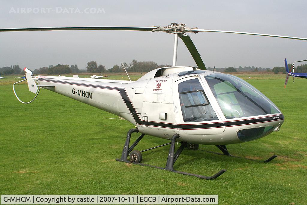 G-MHCM, 1990 Enstrom 280FX Shark C/N 2052, seen @ Barton