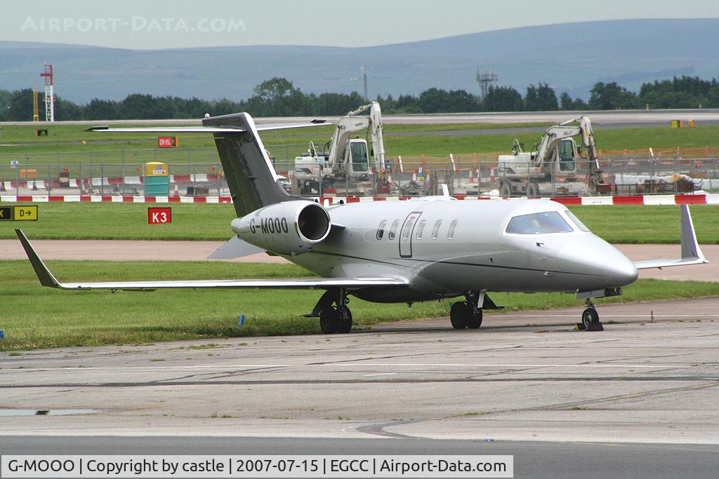 G-MOOO, 2004 Learjet 45 C/N 45-2007, seen @ Manchester