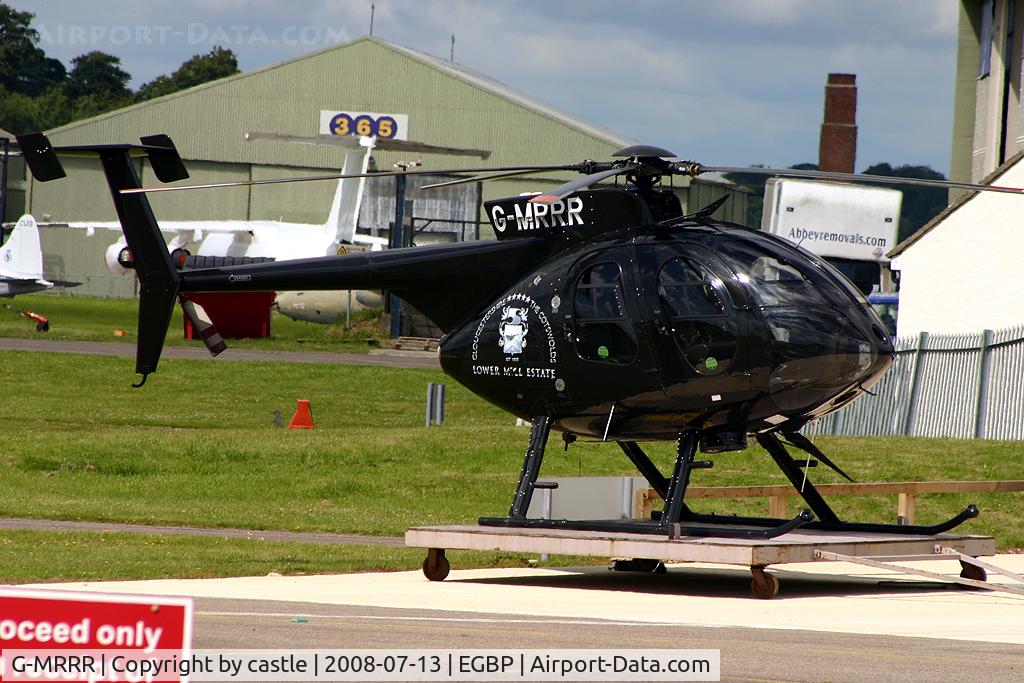 G-MRRR, 1991 Hughes 369E C/N 0473E, seen @ Kemble
