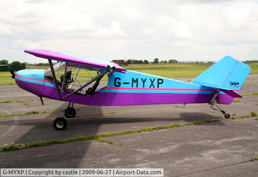 G-MYXP, 1995 Rans S-6ESD Coyote II C/N PFA 204-12886, seen @ Weston Zoyland