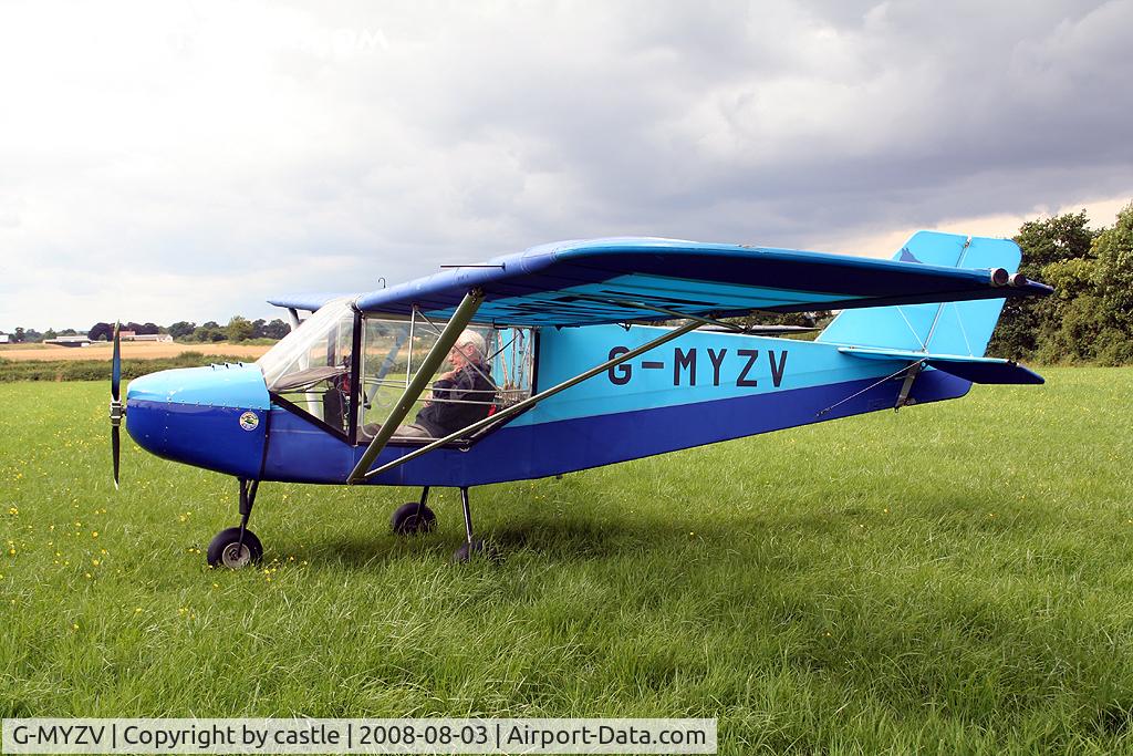 G-MYZV, 1996 Rans S-6ESD XL Coyote II C/N PFA 204-12946, seen @ Stoke Golding