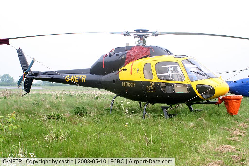 G-NETR, 1982 Aerospatiale AS-355F-1 Ecureuil 2 C/N 5164, seen @ Wolverhampton