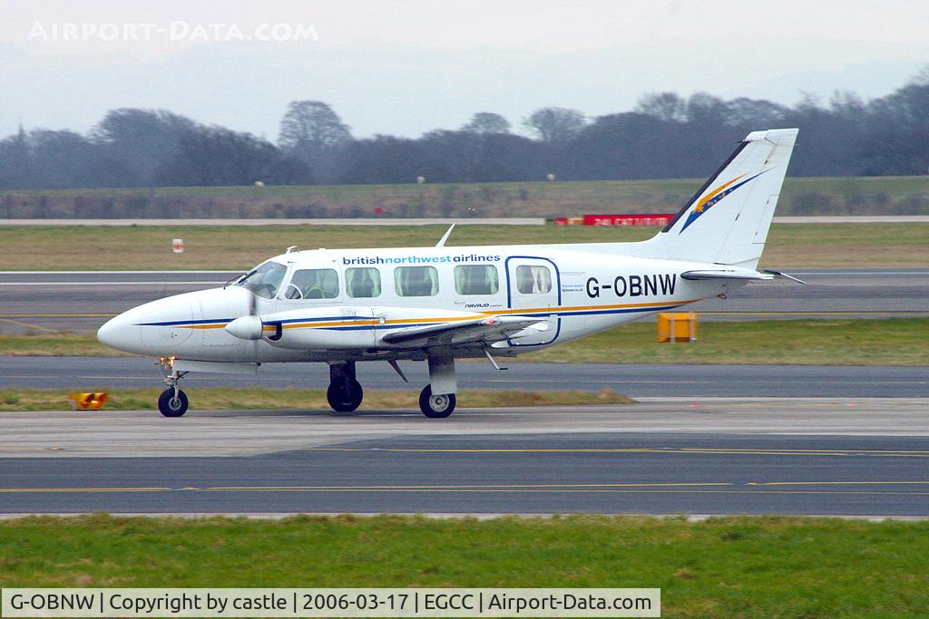 G-OBNW, 1973 Piper PA-31-350 Chieftain C/N 31-7305118, seen @ Manchester