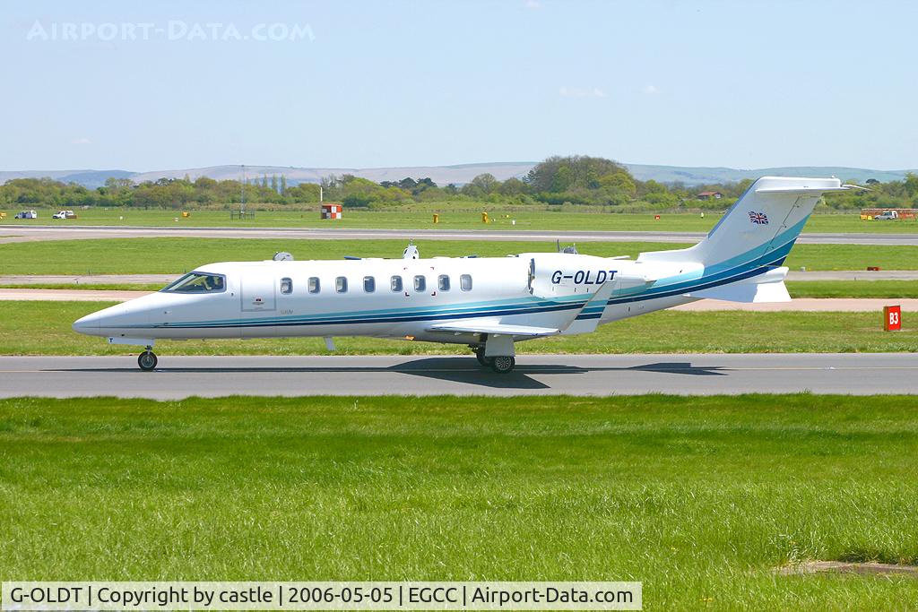 G-OLDT, 2005 Learjet 45 C/N 45-265, seen @ Manchester