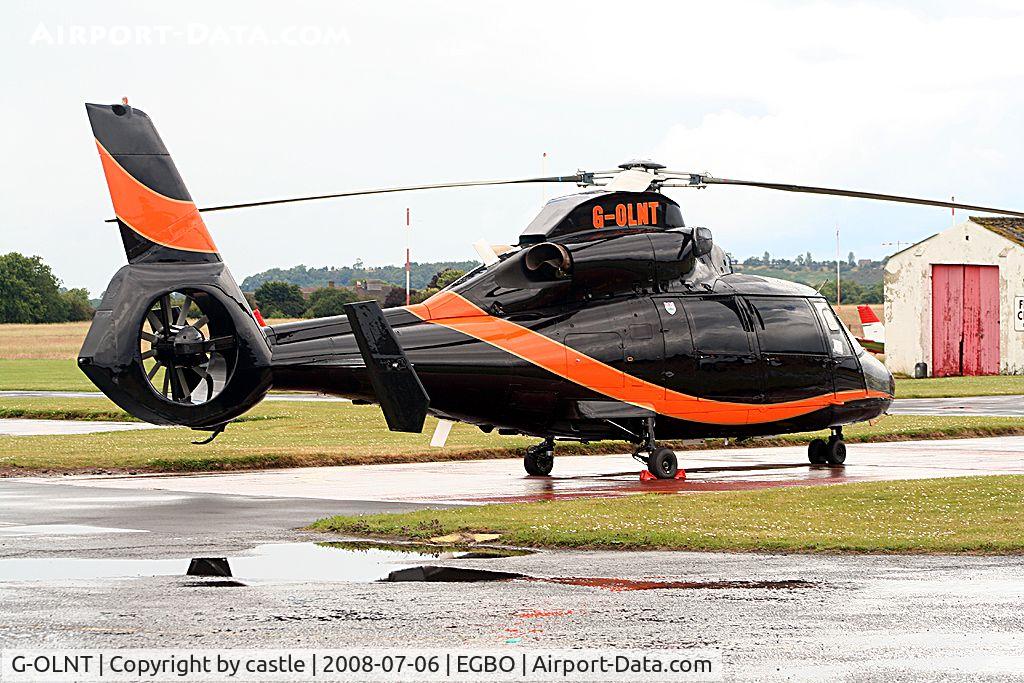 G-OLNT, 1988 Aérospatiale SA-365N-1 Dauphin 2 C/N 6309, seen @ Wolverhampton