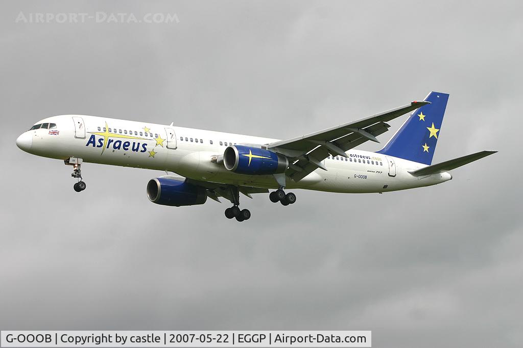 G-OOOB, 1987 Boeing 757-28A C/N 23822, seen @ Liverpool