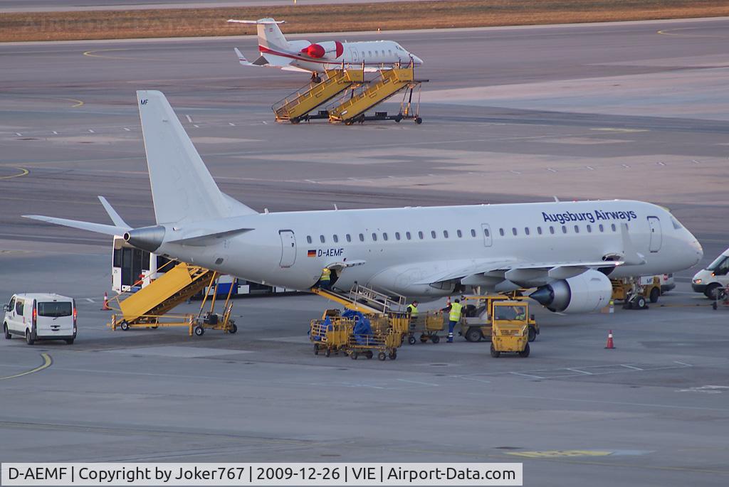 D-AEMF, 2009 Embraer 190AR (ERJ-190-100IGW) C/N 19000310, Augsburg Airways Embraer ERJ-195LR
