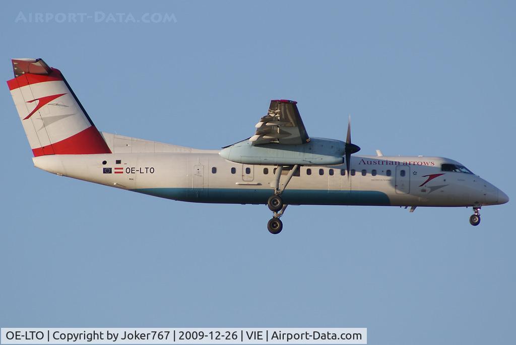 OE-LTO, 2000 De Havilland Canada DHC-8-314Q Dash 8 C/N 553, Austrian arrows De Havilland Canada DHC-8-314Q