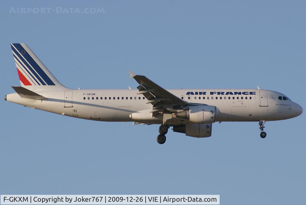 F-GKXM, 2006 Airbus A320-214 C/N 2721, Air France Airbus A320-111