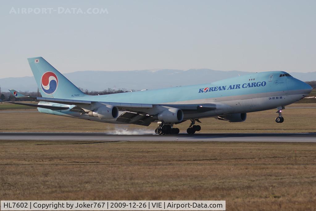 HL7602, 2005 Boeing 747-4B5F/SCD C/N 34301, Korean Air Cargo Boeing 747-4B5F(SCD)