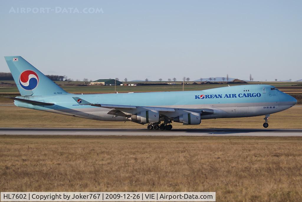 HL7602, 2005 Boeing 747-4B5F/SCD C/N 34301, Korean Air Cargo Boeing 747-4B5F(SCD)