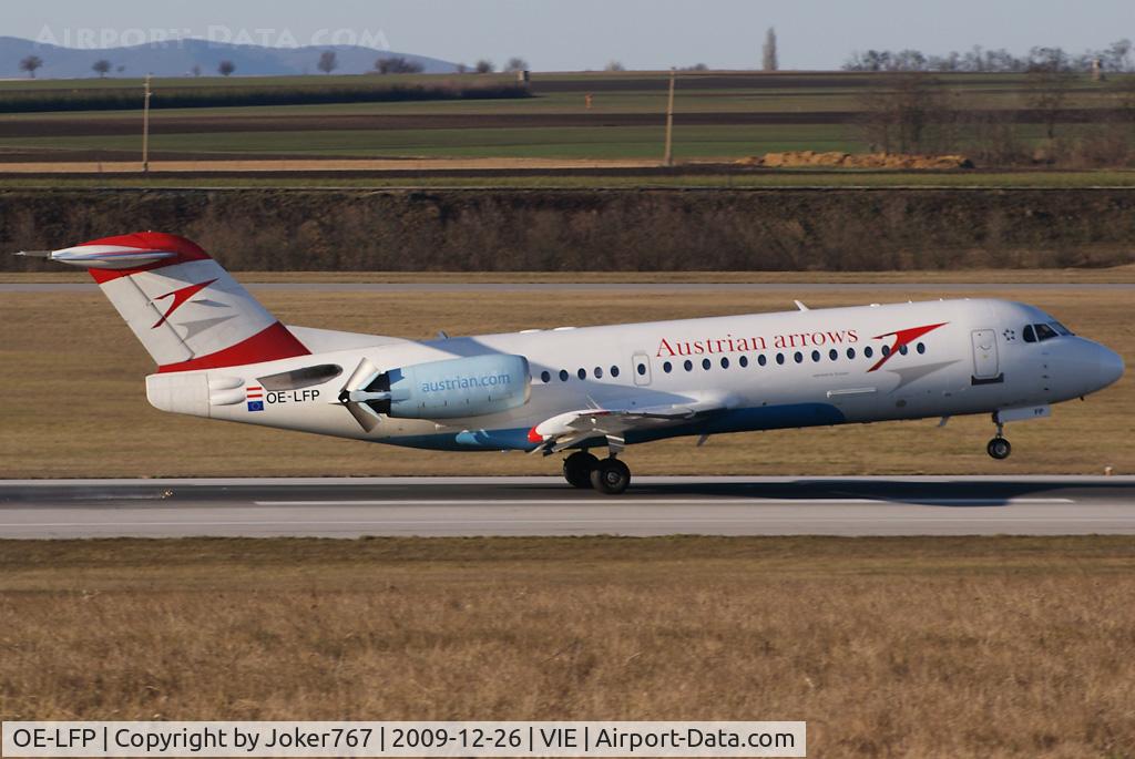 OE-LFP, Fokker 70 (F-28-0070) C/N 11560, Austrian arrows Fokker F-70