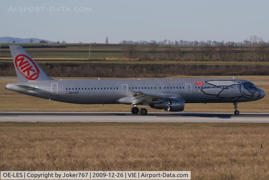 OE-LES, 2008 Airbus A321-211 C/N 3504, NIKI Airbus A321-231