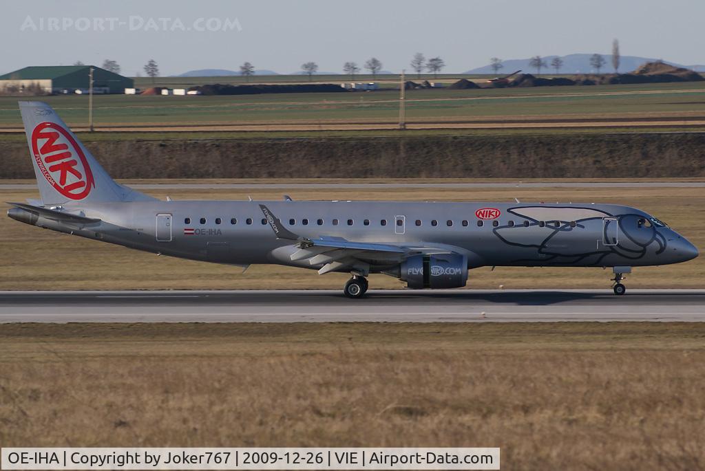OE-IHA, 2009 Embraer 190LR (ERJ-190-100LR) C/N 19000285, NIKI Embraer ERJ-190-100LR