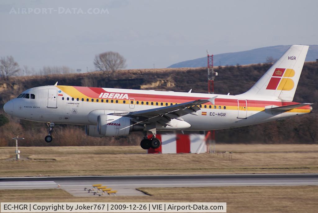 EC-HGR, 1999 Airbus A319-111 C/N 1154, Iberia Airbus A319-111