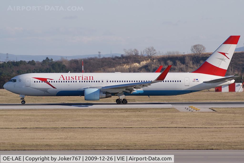 OE-LAE, 2000 Boeing 767-3Z9/ER C/N 30383, Austrian Airlines Boeing 767-3Z9(ER)
