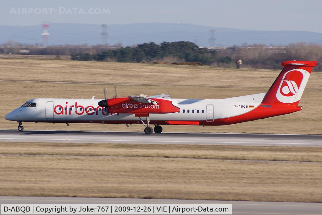 D-ABQB, 2008 De Havilland Canada DHC-8-402Q Dash 8 C/N 4226, Air Berlin (LGW) De Havilland Canada DHC-8-402Q