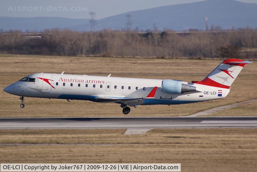 OE-LCI, 1996 Canadair CRJ-200LR (CL-600-2B19) C/N 7133, Austrian arrows Canadair Regional Jet CRJ200LR