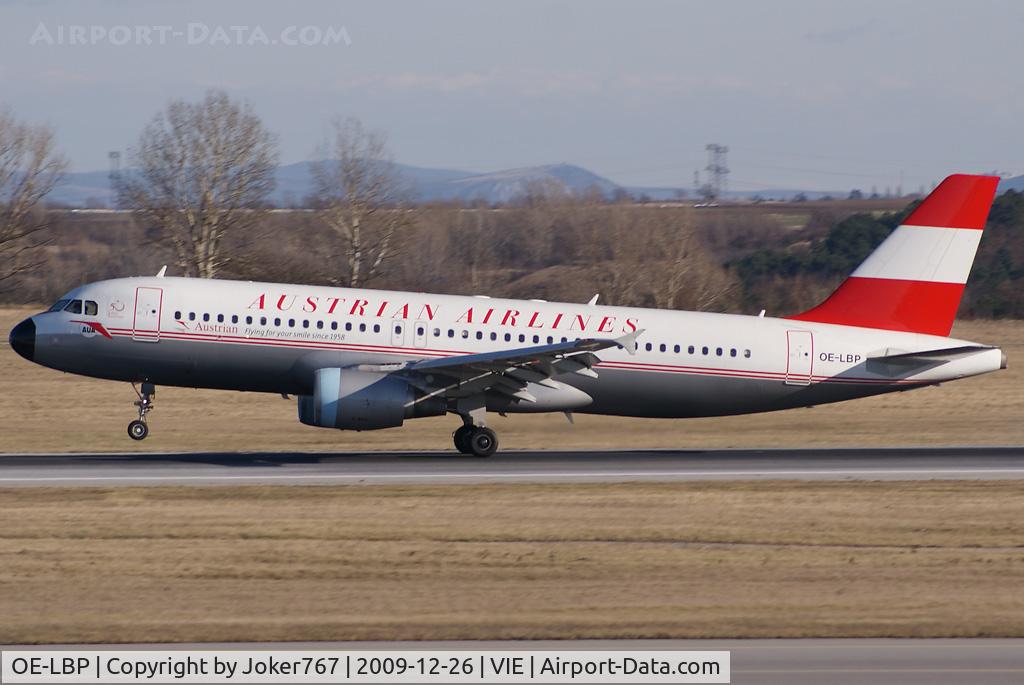 OE-LBP, 1998 Airbus A320-214 C/N 797, Austrian Airlines Airbus A320-214