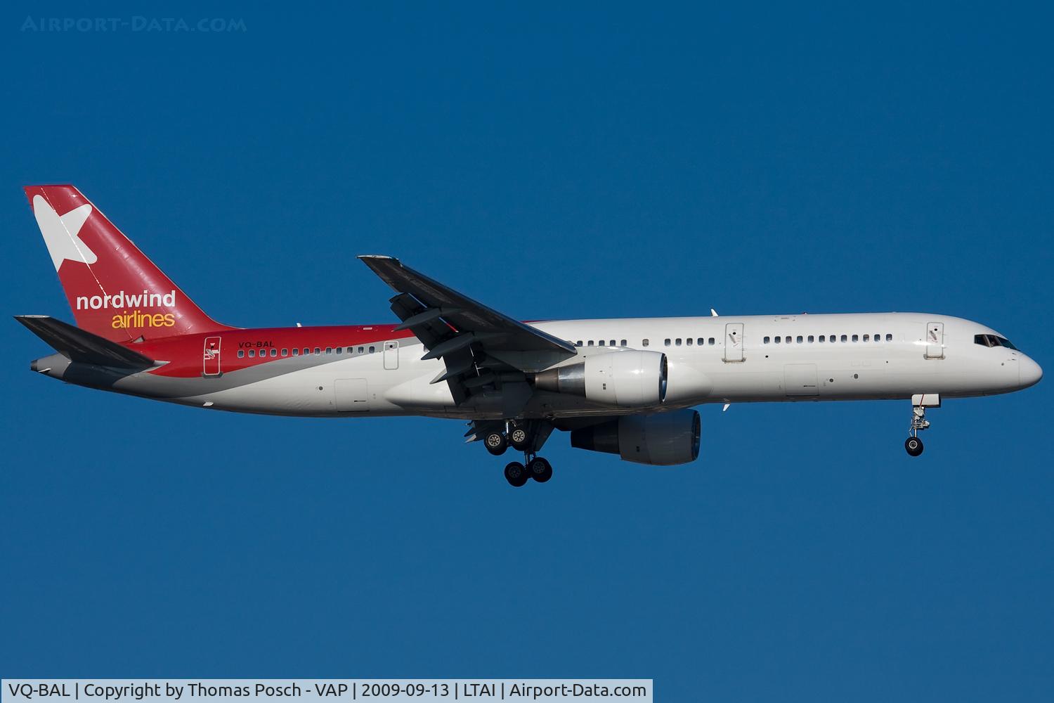 VQ-BAL, 1994 Boeing 757-2Q8 C/N 27351, Nordwind Airlines
