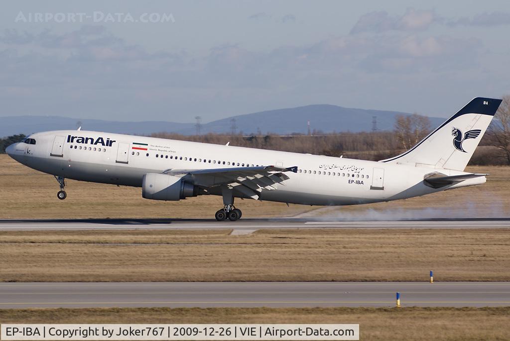 EP-IBA, 1993 Airbus A300B4-605R C/N 723, Iran Air Airbus A300B4-605R