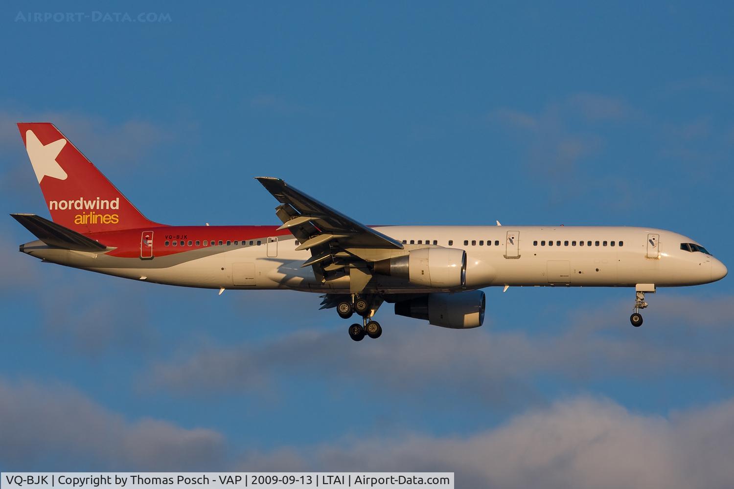VQ-BJK, 1998 Boeing 757-2Q8 C/N 29380, Nordwind Airlines