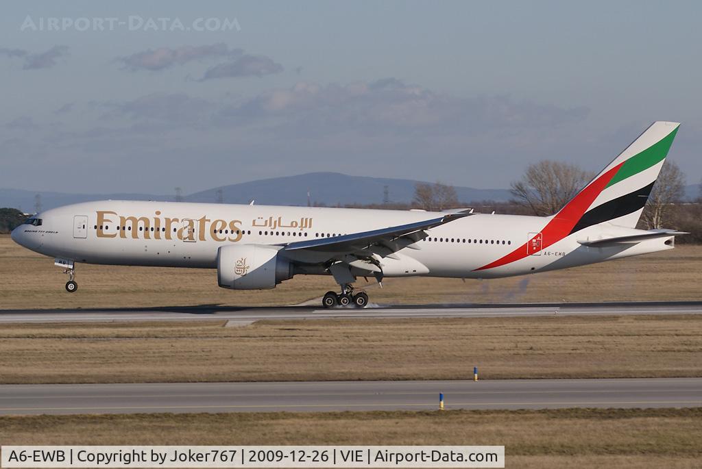 A6-EWB, 2007 Boeing 777-21H/LR C/N 35573, Emirates Boeing 777-21H(LR)