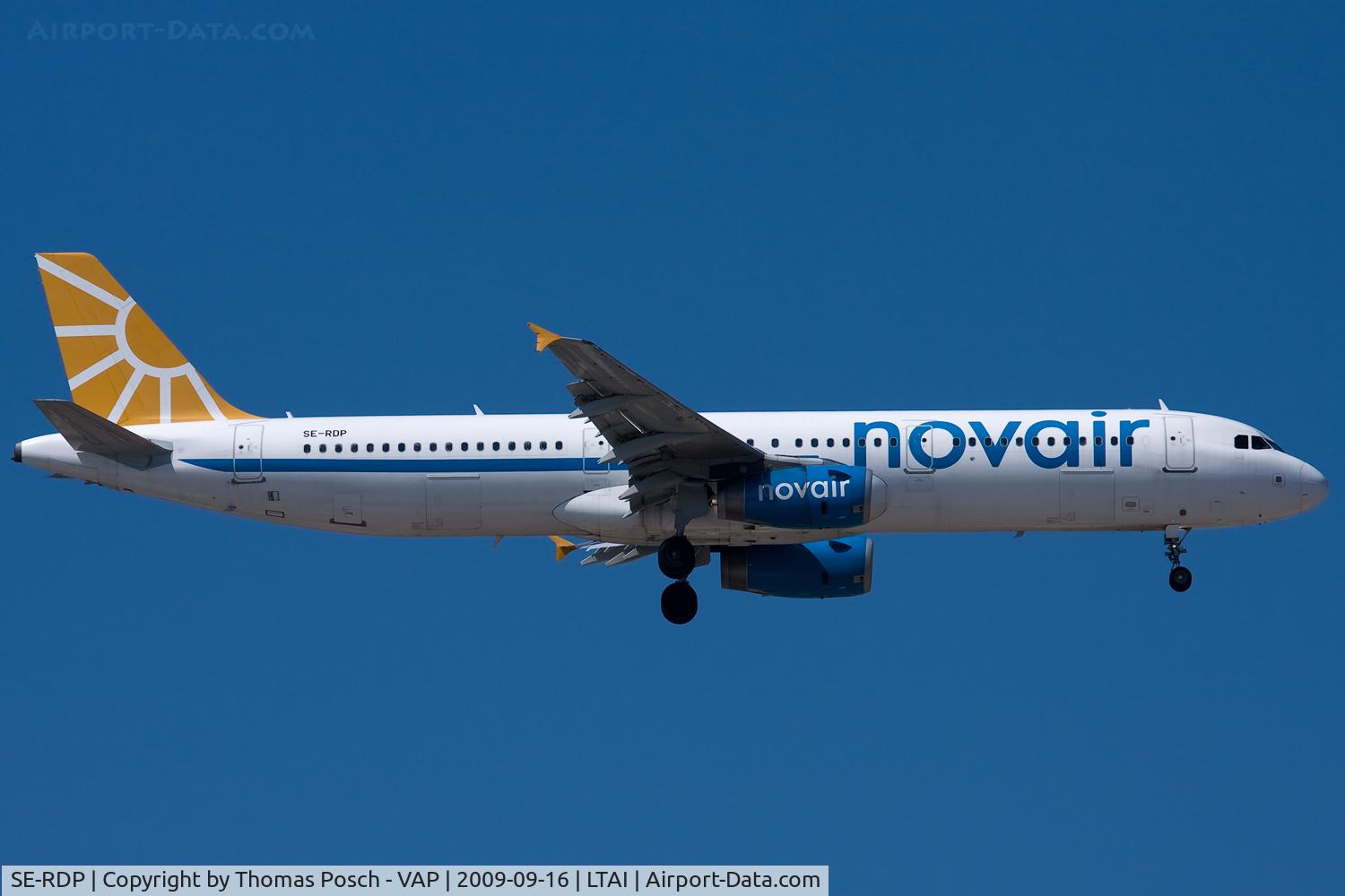 SE-RDP, 2005 Airbus A321-231 C/N 2410, Novair