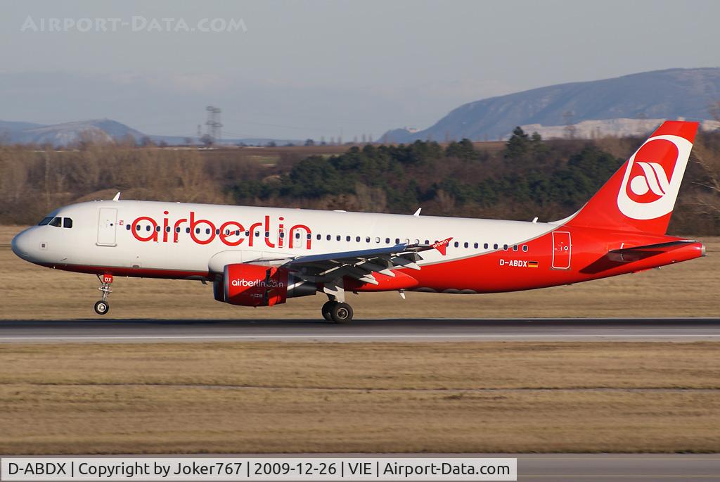 D-ABDX, 2009 Airbus A320-214 C/N 3995, Air Berlin Airbus A320-214