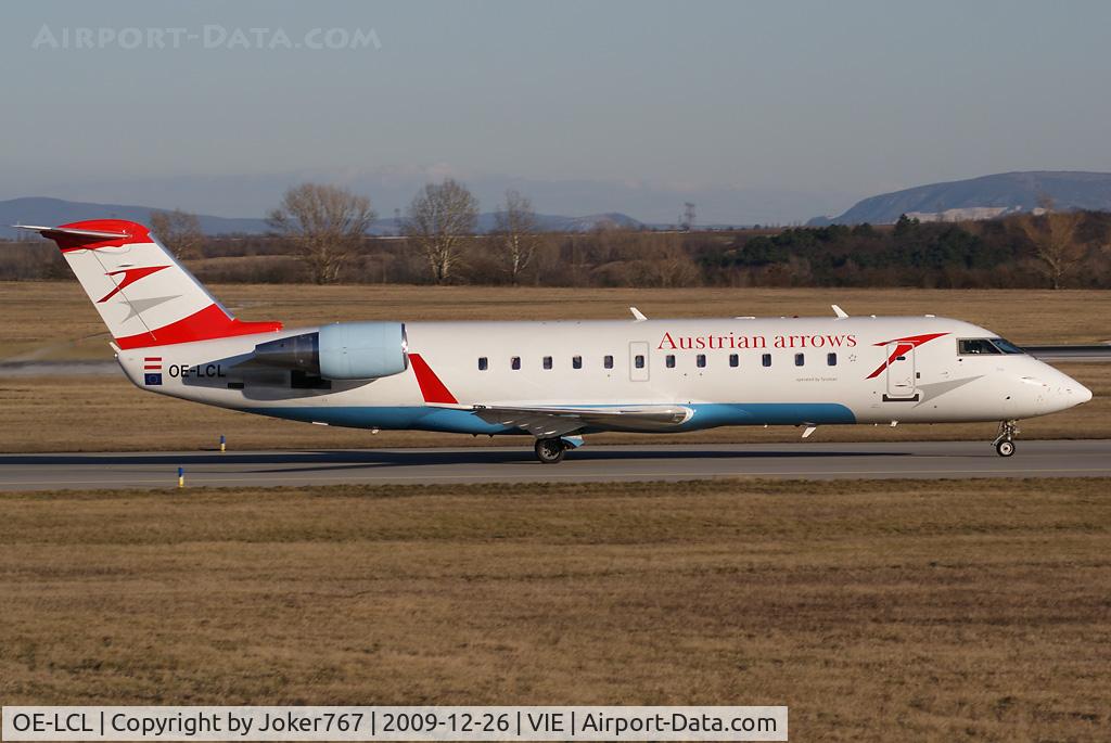 OE-LCL, 1997 Canadair CRJ-200LR (CL-600-2B19) C/N 7167, Austrian arrows Canadair Regional Jet CRJ200LR