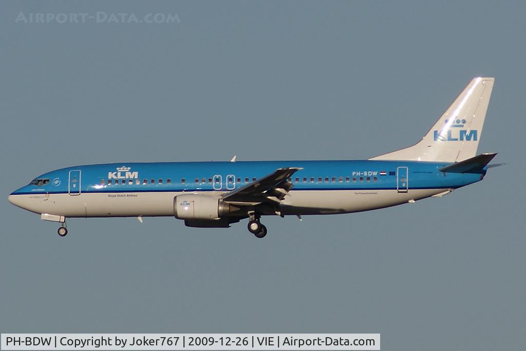 PH-BDW, 1990 Boeing 737-406 C/N 24858, KLM - Royal Dutch Airlines Boeing 737-406