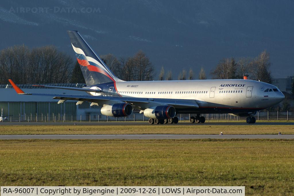 RA-96007, 1992 Ilyushin Il-96-300 C/N 74393201004, Aeroflot