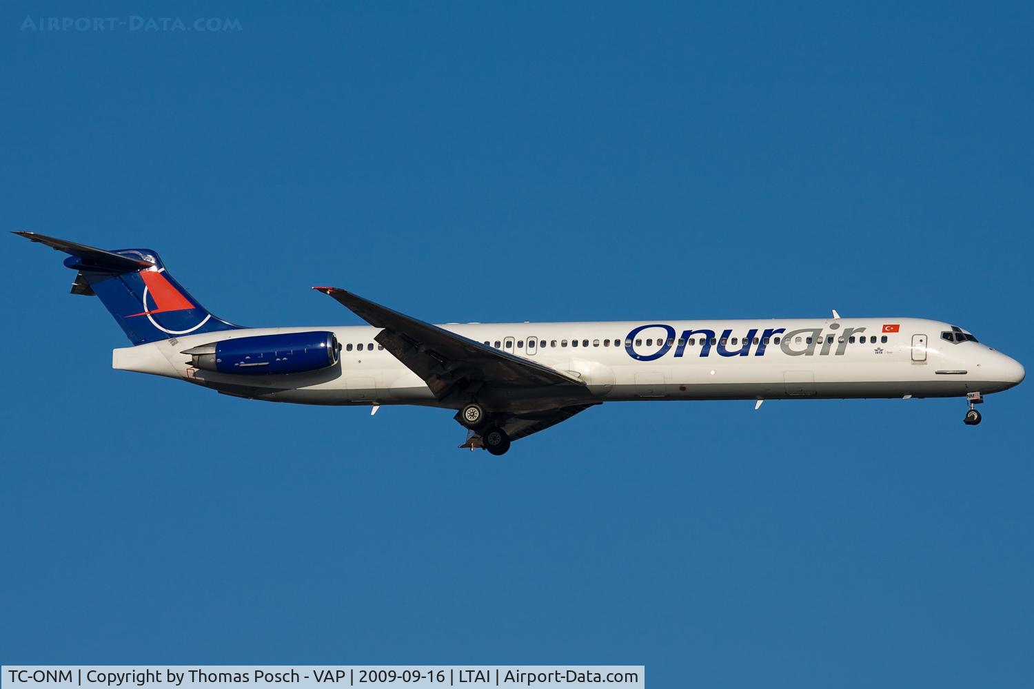 TC-ONM, 1996 McDonnell Douglas MD-88 C/N 53546, Onur Air