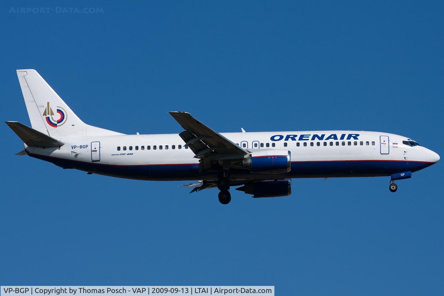 VP-BGP, 1990 Boeing 737-4Y0F C/N 24691, Orenburg Airlines