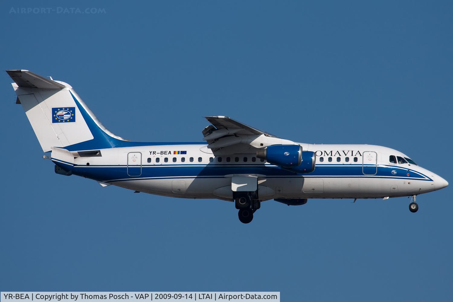 YR-BEA, 1994 British Aerospace BAe.146-200 C/N E2227, Romavia