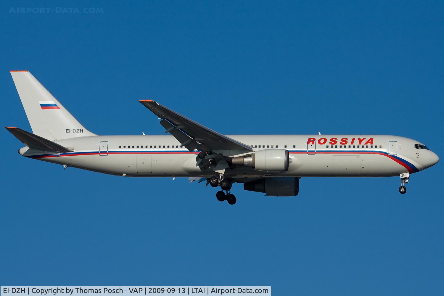 EI-DZH, 2002 Boeing 767-3Q8/ER C/N 29390, Rossia